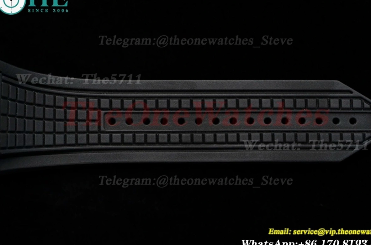 Square Cer Unico Bang RU Skeleton BBF 42mm Black HUB1280A Dial 0207